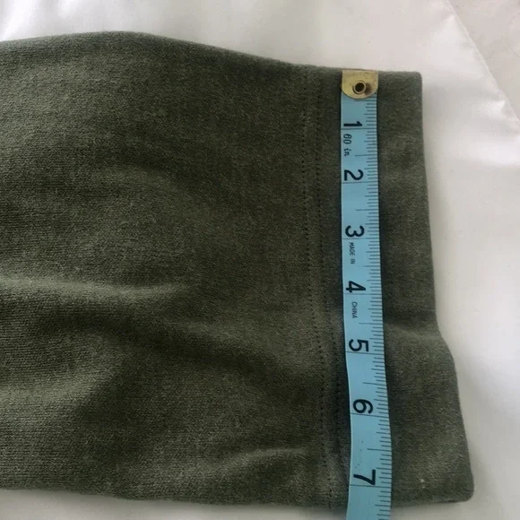 NWT Serra ladies open coatigan olive green sweater coat 🧥 with 2 pockets - Picture 6 of 8